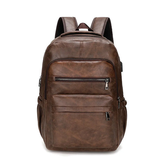 Classic Urban Leather Backpack