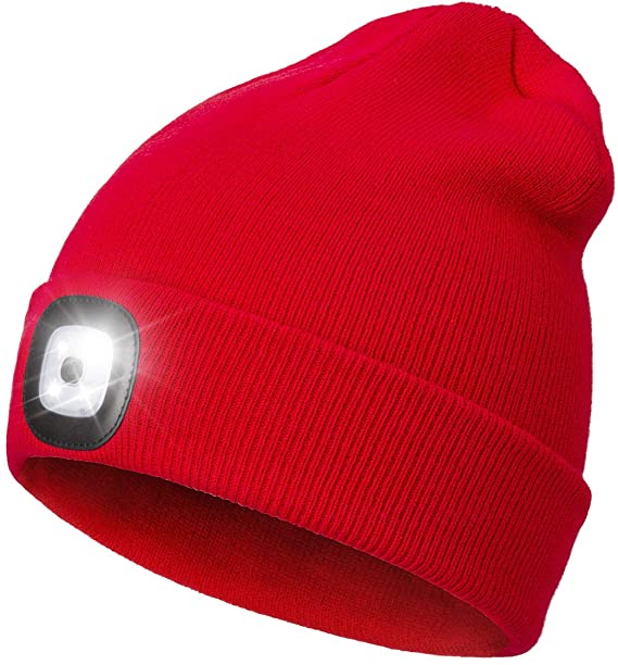 Beanie Hat With LED Light