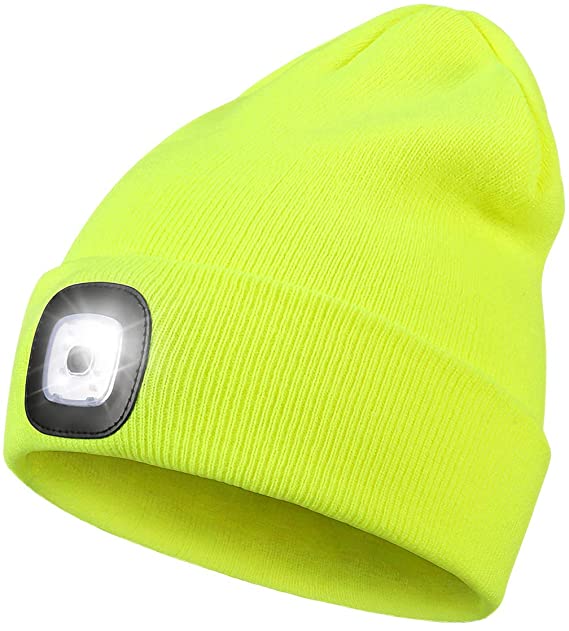 Beanie Hat With LED Light