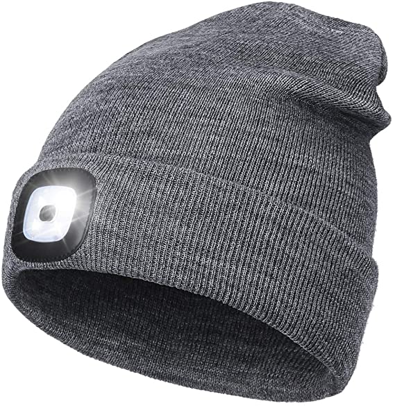 Beanie Hat With LED Light