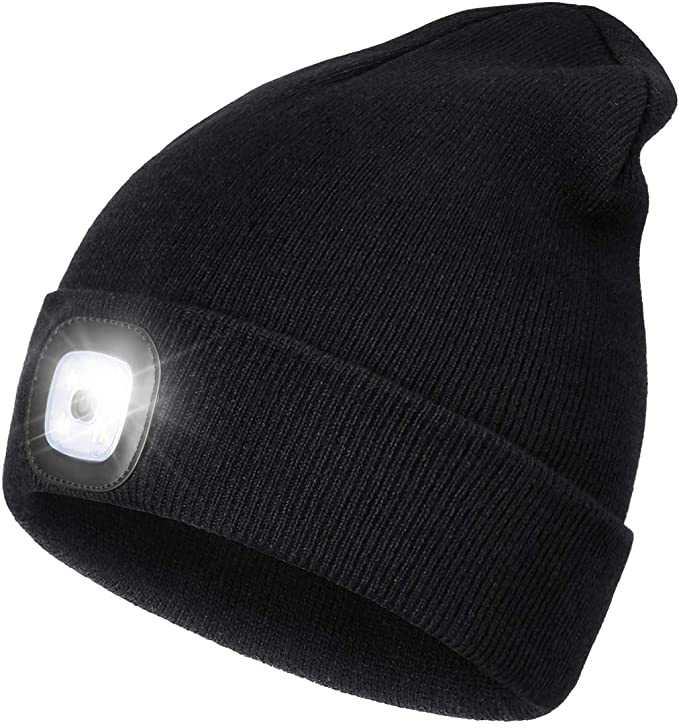 Beanie Hat With LED Light