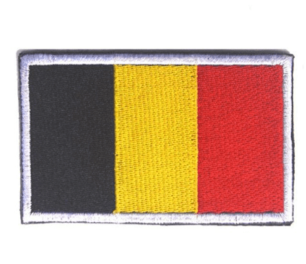 URBAN Wanted 100005735 Belgium World Countries Flag Tactical Patches