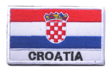 URBAN Wanted 100005735 Croatia World Countries Flag Tactical Patches