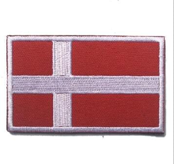 URBAN Wanted 100005735 Denmark World Countries Flag Tactical Patches