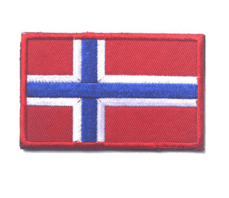 URBAN Wanted 100005735 Norway World Countries Flag Tactical Patches