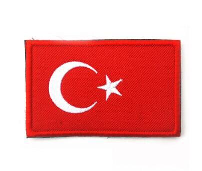 URBAN Wanted 100005735 Turkey World Countries Flag Tactical Patches