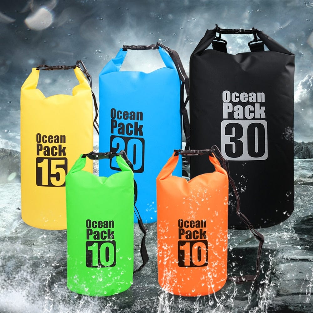 URBAN Wanted Ocean Pack Waterproof Dry Backpack Bag For Kayaking, Swimming, Boating